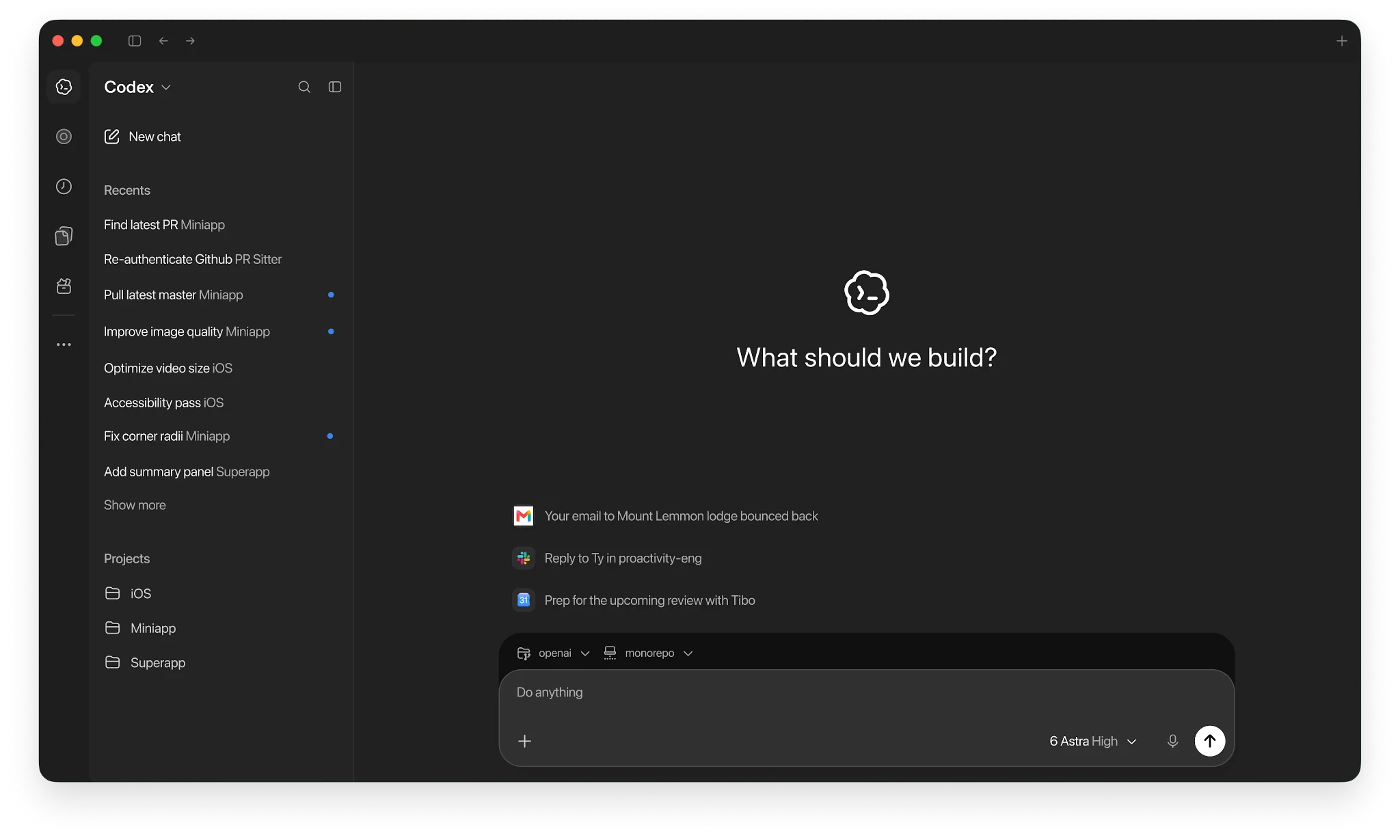 AI coding workspace reference